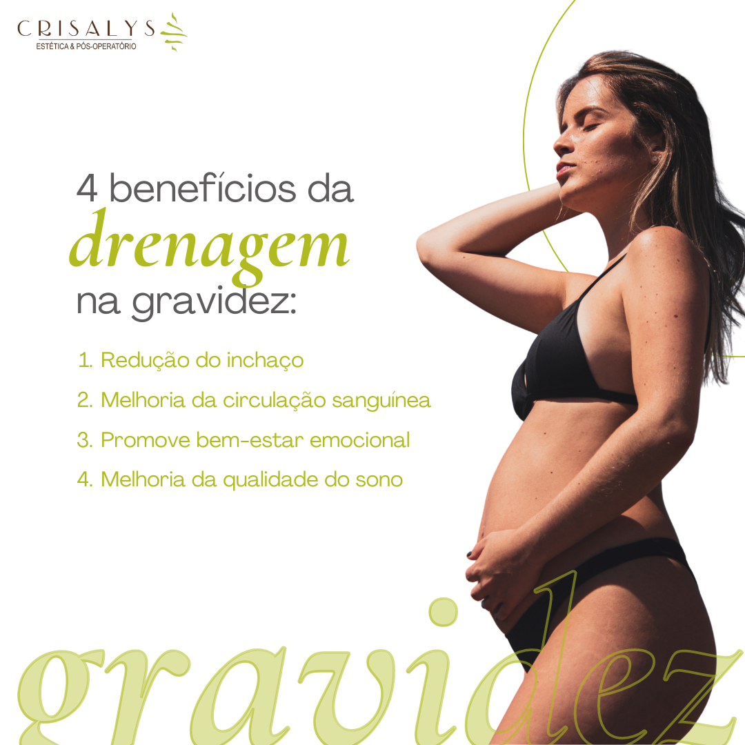 Drenagem Linfática para Gestantes: Pré e Pós-parto na Estética Crisalys